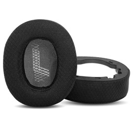 Professionelle Ersatz-Ohrpolster, kompatibel mit JBL E65 E65BTNC/Duet NC JBL Live 650 BTNC Live 660 BTNC Kopfhörer Ohrpolster mit atmungsaktivem Stoff und hochwertigem Schaumstoff
