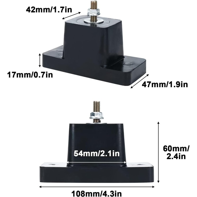Koundeneko Outdoor Unit, Anti-Vibration Rubber, Set of 4, Air Conditioner,