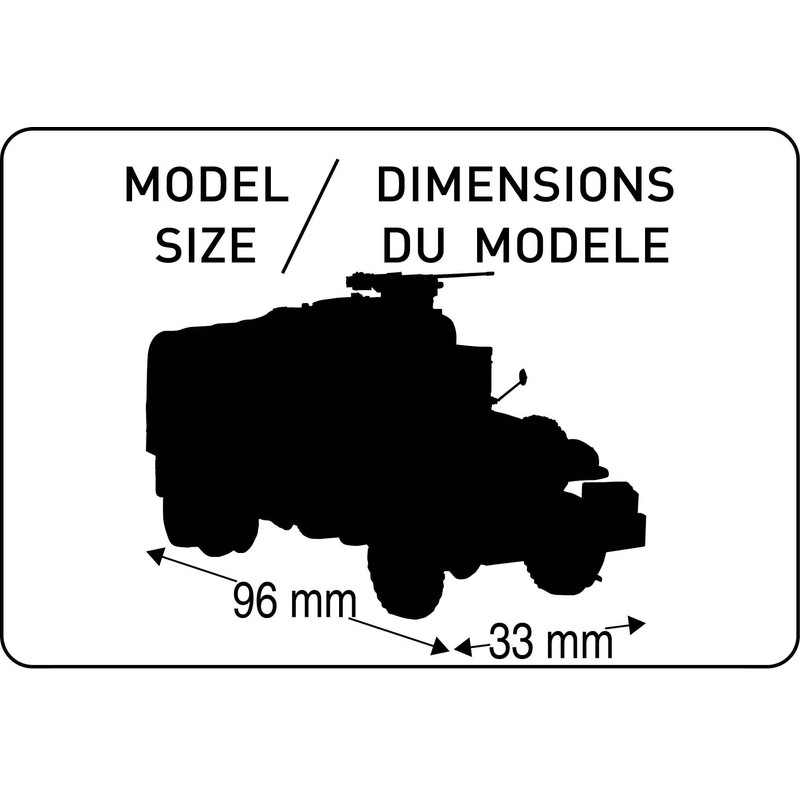 Heller 79996 1:72 Scale GMC Cckw 353 Model