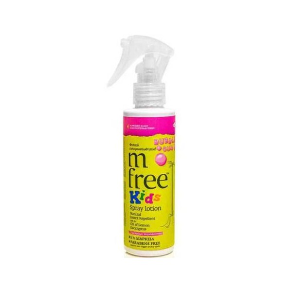 Benefit Μ Free Kids Insect Repellent with Bubblegum, 125ml