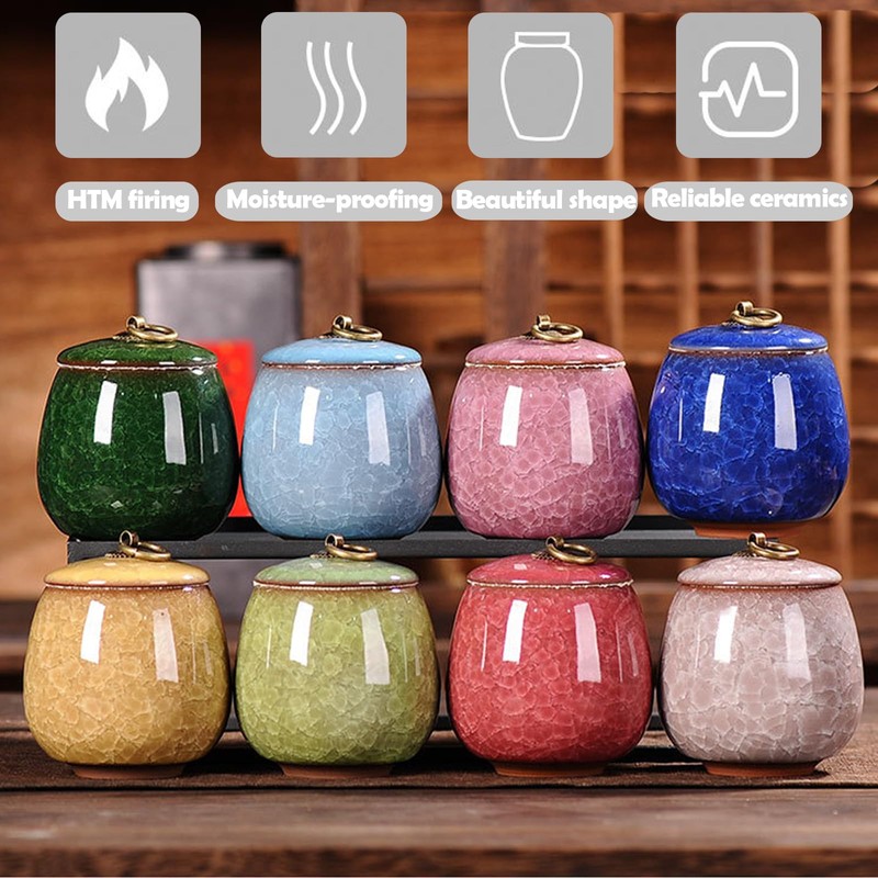 Mini Urns for Ashes, Handicrafted Ceramic Ashes Urns for Dog
