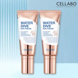 Cellaboh 셀라보 워터 다이브 선크림 60g 시즌2 2개 (SPF50+) 사용기한 26년 12월 Cellabo Water Dive Sunscreen 60g Season 2 (SPF50+) 2 Pieces Expiry Date December 2026
