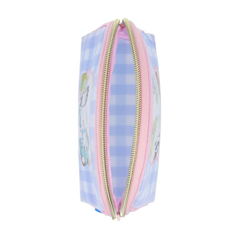 Sunstar Stationery Sanrio Character Pouch, Clear, Mofusand x Sanrio Paw