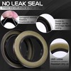 25580 14125A Trailer Axle Bearing Kit 4 Sets,5200-7000 lb for