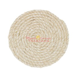Twisted Sisal Rope in 5/16” – Strong and Versatile (25 Feet)