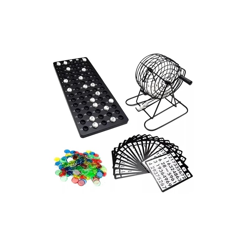 Bingo Completo Incluye Tombola Fichas Pelotas Juego /2020