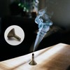 50PCS Metal Backflow Incense Sticks Holder Small Funnel Shape Incense