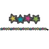 Teacher Created Resources Chalkboard Brights Stars Magnetic Border, 24 Feet