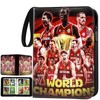 GXGXY Basketball Cards Scrapbook with Zip and 50 Removable Pages