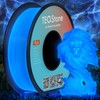 TEQStone Glow in The Dark PLA Filament 1.75mm Blue, Consistent