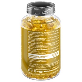 IronMaxx CLA Linolsäure (ungesättigte Fettsäure) Kapseln, 130 Kapseln (1er Pack)