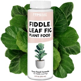 TPS NUTRIENTS Fiddle Leaf Fig Plant Food for All Fig and Other Ficus Trees, Liquid Houseplant Fertilizer 8 oz (250mL)