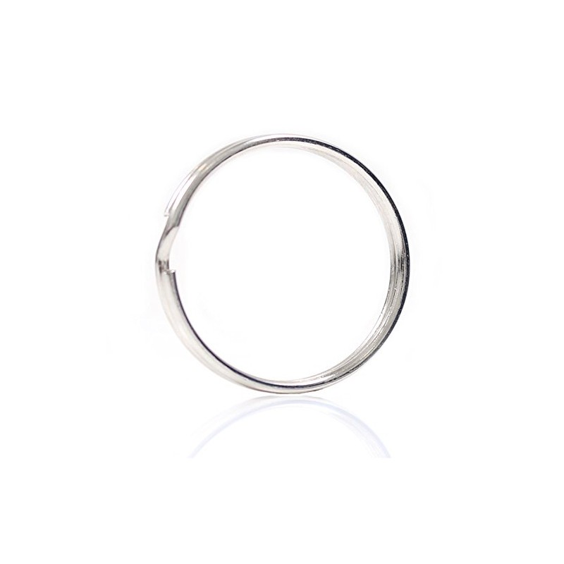 10x Quality 50mm Keyring Split Ring Set Heavy Duty Large
