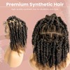 PIB 12'' Single Full Lace Wig Spring Twist Square Parted