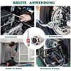 KEWAYO Adjustable Universal Socket, Super Socket Wrench Fits Standard Sizes