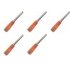5ft (5 FT) Cat5e Ethernet Network Crossover Cable Gray w/Orange