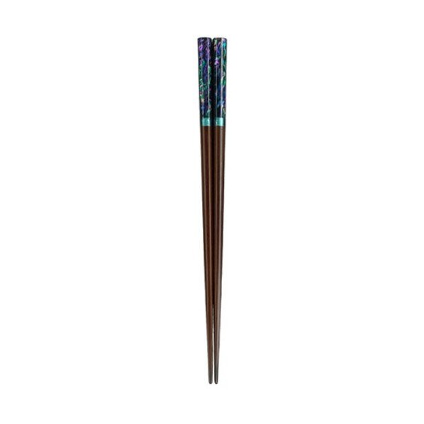 Issho 38863-3 Chopsticks, Made in Japan, Maboroshi Shell (Dishwasher Safe),