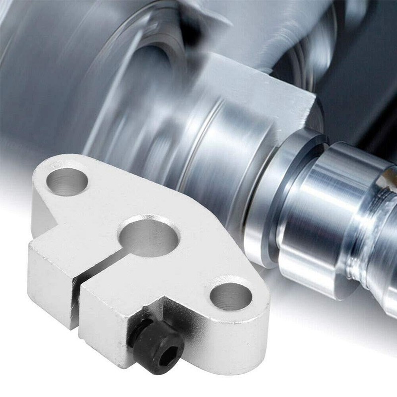 Linear Rod Shaft Support Guide Bearing Support Aluminum Alloy Linear