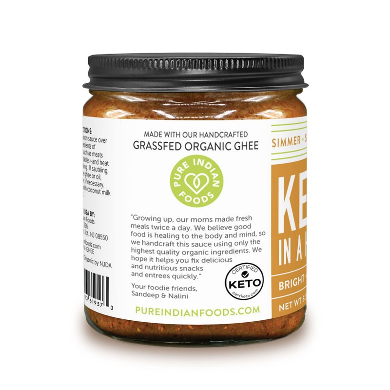 Pure Indian Foods Keto In A Hurry (Madras) 8.5 oz,