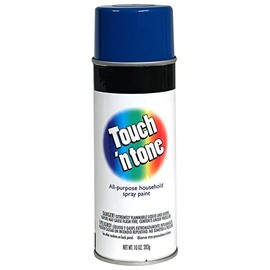 6-Pack of 10 oz Rust-Oleum 55278830 Royal Blue Touch’n Tone General Purpose Spray Paint