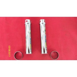 TRIUMPH 1979-83 TRIUMPH T140 NEW PUSHROD TUBES 71-7191 W/COLLARS 71-7196  MADE IN UK