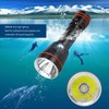 Professional Underwater Flashlight 5000LM Lighting Diving Fill Light IPX8 Waterproof