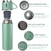 Thermos Flask, Stainless Steel Drinking Bottle, Keeps Hot and Cold