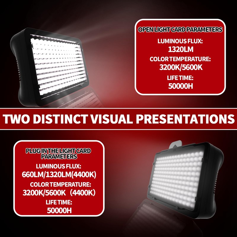 Polarized LED Tattoo Work Light Specialized Tripod for Optimal Stability