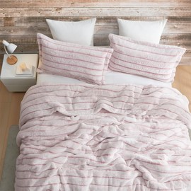 Byourbed Softer Than Soft - Coma Inducer® Oversized Queen Comforter Set - Candy Cane
