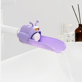 Children's Tap Extender, Suuwwn Tap Extension for Children Tap Extension The Tap Attachment for Your Child, for Easy Hand Washing on the Sink (Purple)