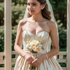 Clearine Cubic Zirconia Wedding Bridal Bracelet for Brides Bridesmaids Elegant Simulated Pearl Tennis Bracelet for Women Prom Jewellery, Cubic Zirconia