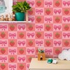 2 Sheets of 17x39inch Large Flower Wallpaper, Removable DIY Peel
