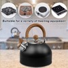 Whistling Tea Kettle for Stovetop, 2.5L Stainless Steel Tea Pot