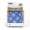 PME Snowflakes Cupcake Cases, Foil Lined - Pack of 30,