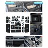 CDEFG 25PCS for 2026 Honda Passport Door Slot Mats Cup