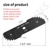 Haiouus 7-1/2" EB-007 Edge Hog Heavy-Duty Edger Replacement Blades, Compatible