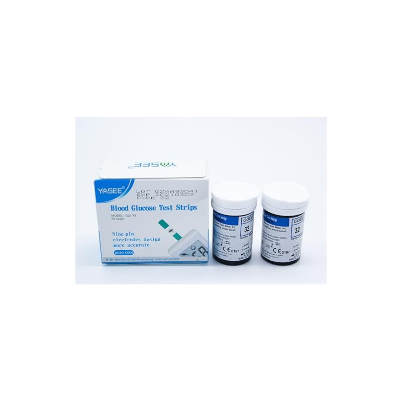 Blood Glucose Monitor for Home Use, Tests Sugar Levels with