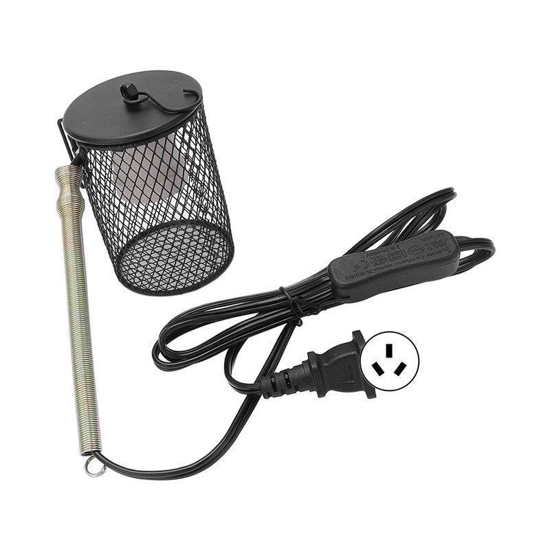 Reptile Heat Lamp Shade Professional Safe Prevents Scalding Reptile Insulation