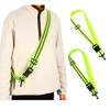 Reflective Taski Reflective Belt Arm Band Night Walking Safety Band Fluorescent Belt Bicycle Reflector Walking Jogging Night Walking Reflective Material (2 Shoulder Straps)