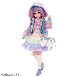 Takara Tomy Licca Takara Tomy LW-18 Yumekawa Dress Set, Dress-Up, Doll, Pretend Play, Toy, Ages 3 and Up, Passed Toy Safety Standards, ST Mark Certified