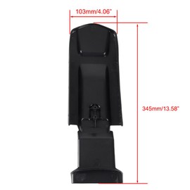 Rear Fender Inner Plate for Sur Ron Rear Mudguard Fender Base Protective Mud Guards Protector for Surron Sur-Ron Seyway X/S Light Bee Electric Dirt Bike Plastic Black