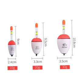 BESPORTBLE Light Stick Floats Assortment 30g Buoy for Sea Fishing Equipment Fluorescent Rod