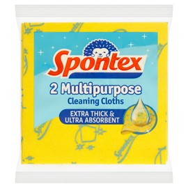 Spontex Multipurpose Cloth, Pack of 2