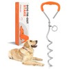 Petbobi Dog Tie Out Stake - 16″ Heavy Duty Dog