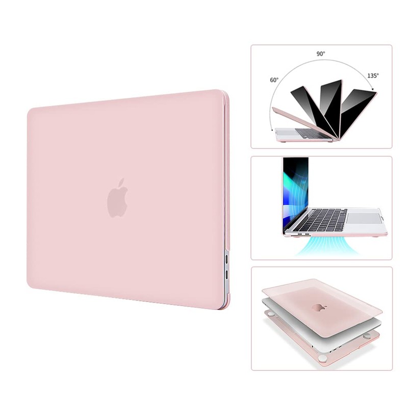 EooCoo Compatible with MacBook Air 13 inch Case M5 2026-2022