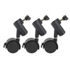 Professional Caster Wheels 3 Packs 16mm Photography C Stand 360°