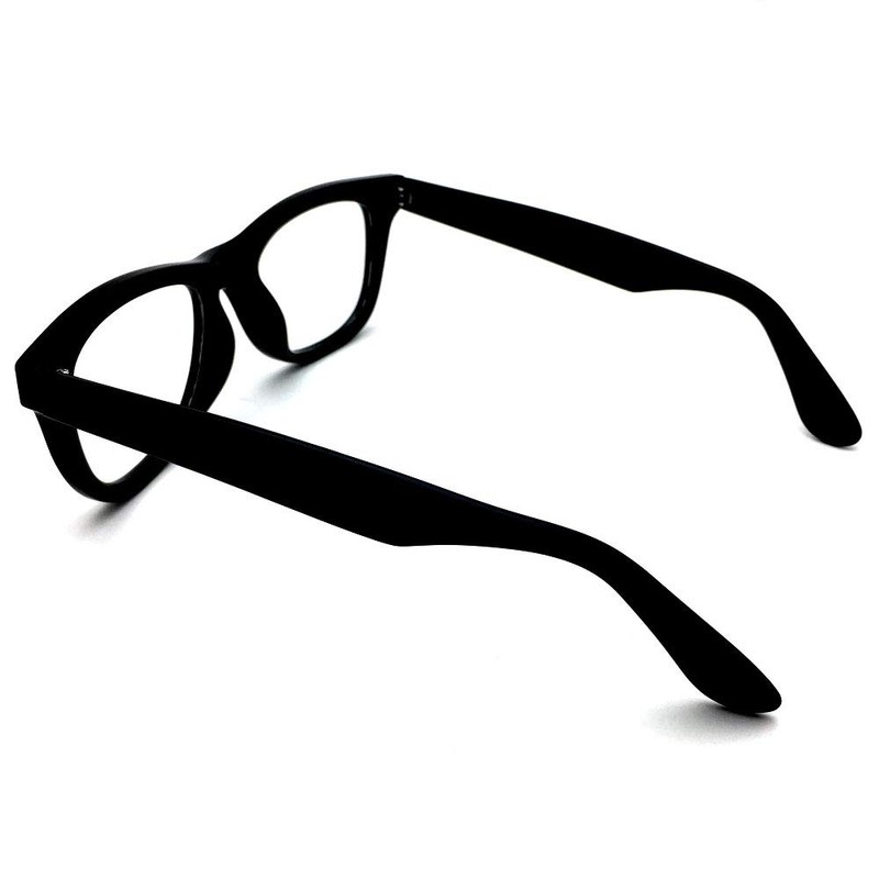 Wellington Sunglasses Reinforced Frame Unisex Unisex, Black x Clear