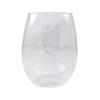 MARIPOSA Bellini Stemless Red Wine Glass, Clear