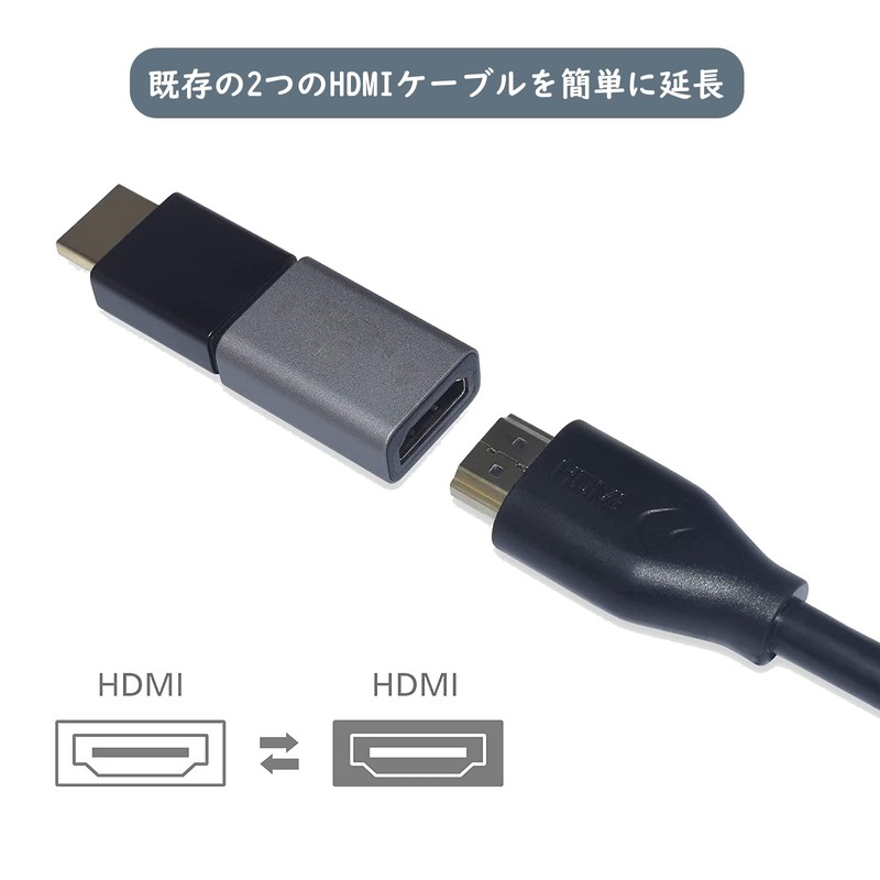 HDMI Relay Adapter (Set of 1) LpoieJun.J (4K@60Hz 18Gbps High