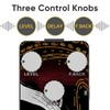 Sofadio Guitar Delay Pedal, True Bypass DC 9V Mini Single